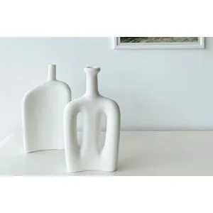 CY0151 White Vase Set