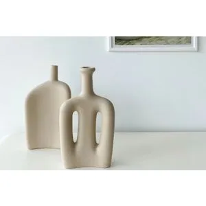 CY0152 Cream Vase Set