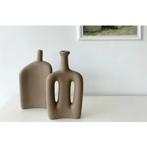 CY0153 Light Brown Vase Set