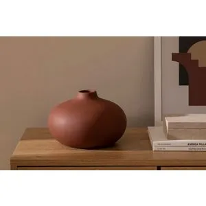 CY0189 Tile Red Vase