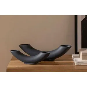 CY0194 Anthracite Vase Set