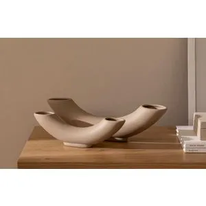 CY0196 Light Brown Vase Set