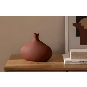 CY0201 Tile Red Vase