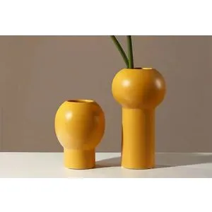 CY0219 Orange Vase