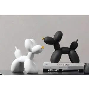 CY0410 Black
White Decorative Object Set (2 Pieces)