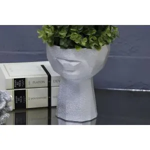 CY0462 Silver Decorative Pot