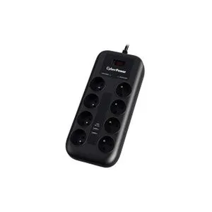 CyberPower produžni kabl prenapon.zaštita P0820SUF0 8xšuko/2xUSBc/1,8m