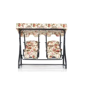 Daisy 2 - Multicolor Multicolor Garden Double Swing Chair