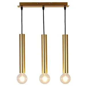 Dallas Viseća Lampa Zlatna 3x40W E27