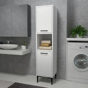 Daminol - White White Multi Purpose Cabinet