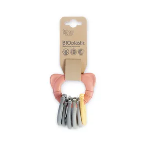Dantoy BIO glodalice za bebe - koral