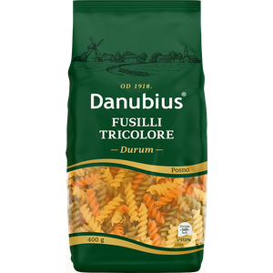 Danubius Fusilli  tricolore 400 gr