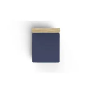 Dark Blue Dark Blue Ranforce Double Small Fitted Sheet (DE)