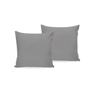 Dark Grey Dark Grey Pillowcase Set (2 Pieces) (DE)