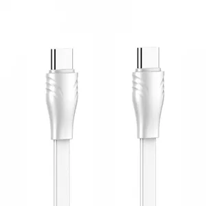 Data kabl LDNIO LC131-C 65W Type C na Type C beli 1m