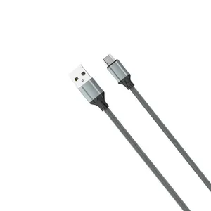 Data kabl LDNIO LS441 micro USB sivi