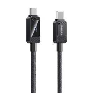 DATA kabl Suxien TIP C na TIP C RC-C069 100W, 1.2m crni REMAX