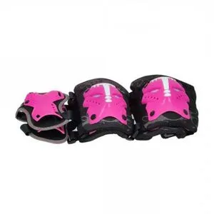 Davideli štitnici Protecty blk/pink za devojčice