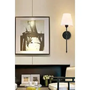 Davin Crno-Beli Aplik sa Abajurima