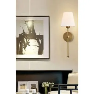 Davin Eskitme Beyaz Abajurlu Aplik Antiquation Wall Lamp