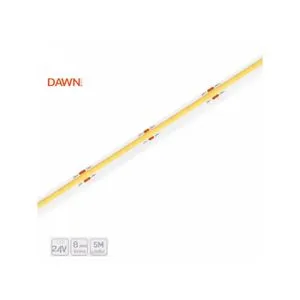 DAWN Led traka 24V 9.6W/M 3000K IP20 (HL COB WW, 5M, 8MM)