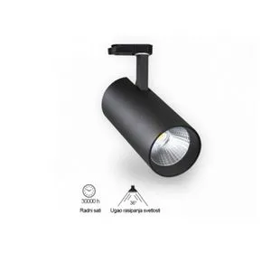 DAWN Trofazni šinski LED reflektor  JM-4074 40W 4000K 36° crni