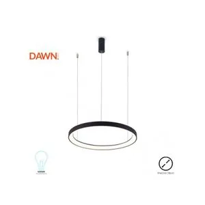 DAWN Vesta 366 LED visilica crna