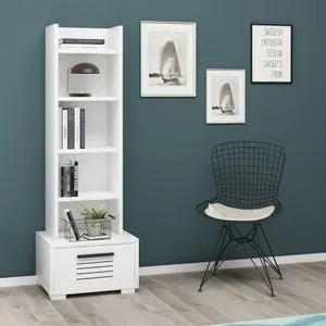 Dawn - White White Bookshelf