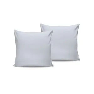 De White Saten Jastučići Set (2 Komada)
