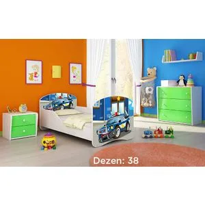 Deciji krevet ACMA I 140x70 + dusek 6 cm38