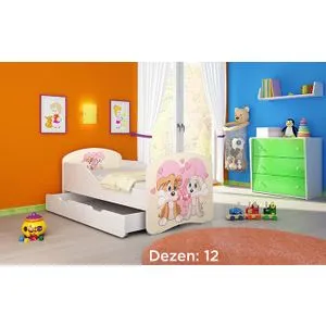 Deciji krevet ACMA I 140x70 F + dusek 6 cm12