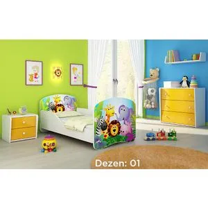 Deciji krevet ACMA I 180x80 + dusek 6 cm1