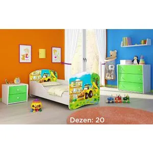 Deciji krevet ACMA I 180x80 + dusek 6 cm20