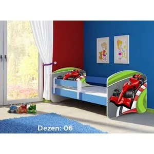 Deciji krevet ACMA II 140x70 + dusek 6 cm BLUE6