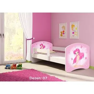 Deciji krevet ACMA II 160x80 + dusek 6 cm WHITE7