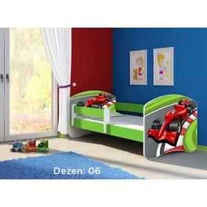 Deciji krevet ACMA II 180x80 + dusek 6 cm GREEN6