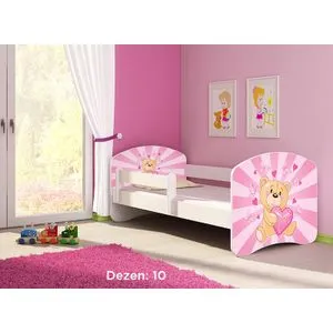 Deciji krevet ACMA II 180x80 + dusek 6 cm WHITE10