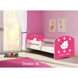 Deciji krevet ACMA II 180x80 + dusek 6 cm WHITE16