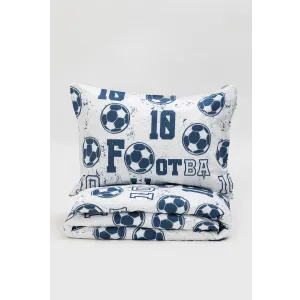Deciji Posteljni Set 140x200 Fudbal