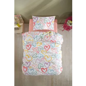 Deciji Posteljni Set  140x200 Srce