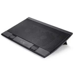 DeepCool WINDPALFS Hladnjak za laptop 15,6/17 2xUSB 2x140mm.Fan 700~1200rpm 115CFM 21DB. (postolje)