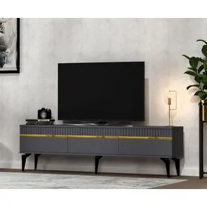Defne - Anthracite, Gold Anthracite
Gold TV Stand