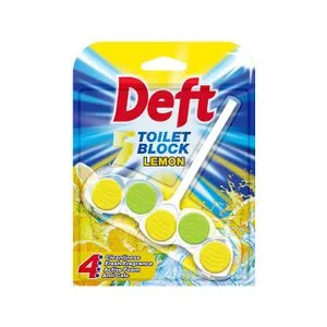DEFT 5 tvrdi wc osveživač Limun 50 gr