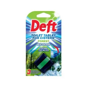 DEFT Bicolor tabletice za vodokotlić Forest 50 ge