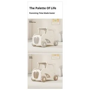 Dečija automobil guralica 3u1 Siva