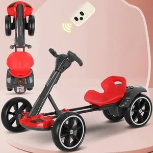 Dečiji karting na akumulator Crveni