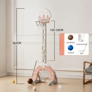 Dečiji multifunkcionalni koš Kolačić Roze