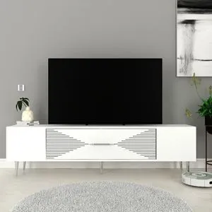 Dekol1 - White, Silver White
Silver TV Stand