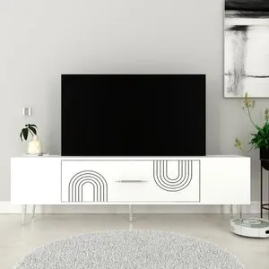 Dekol2 - White, Silver White
Silver TV Stand