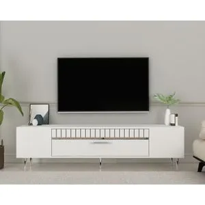 Dekolp1 - White, Silver White
Silver TV Stand